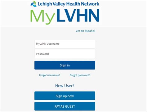 mylvhn login|mylvhn sign in page.